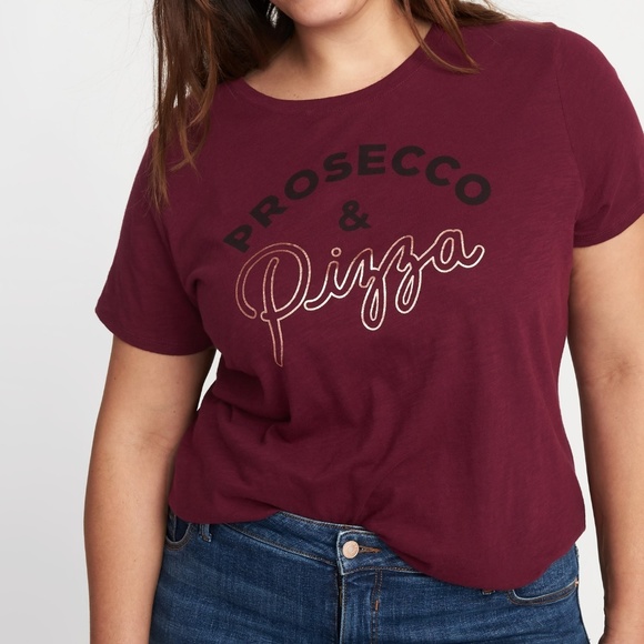 Old Navy Tops - Old Navy EveryWear Plus-Size Graphic Slub-Knit Tee